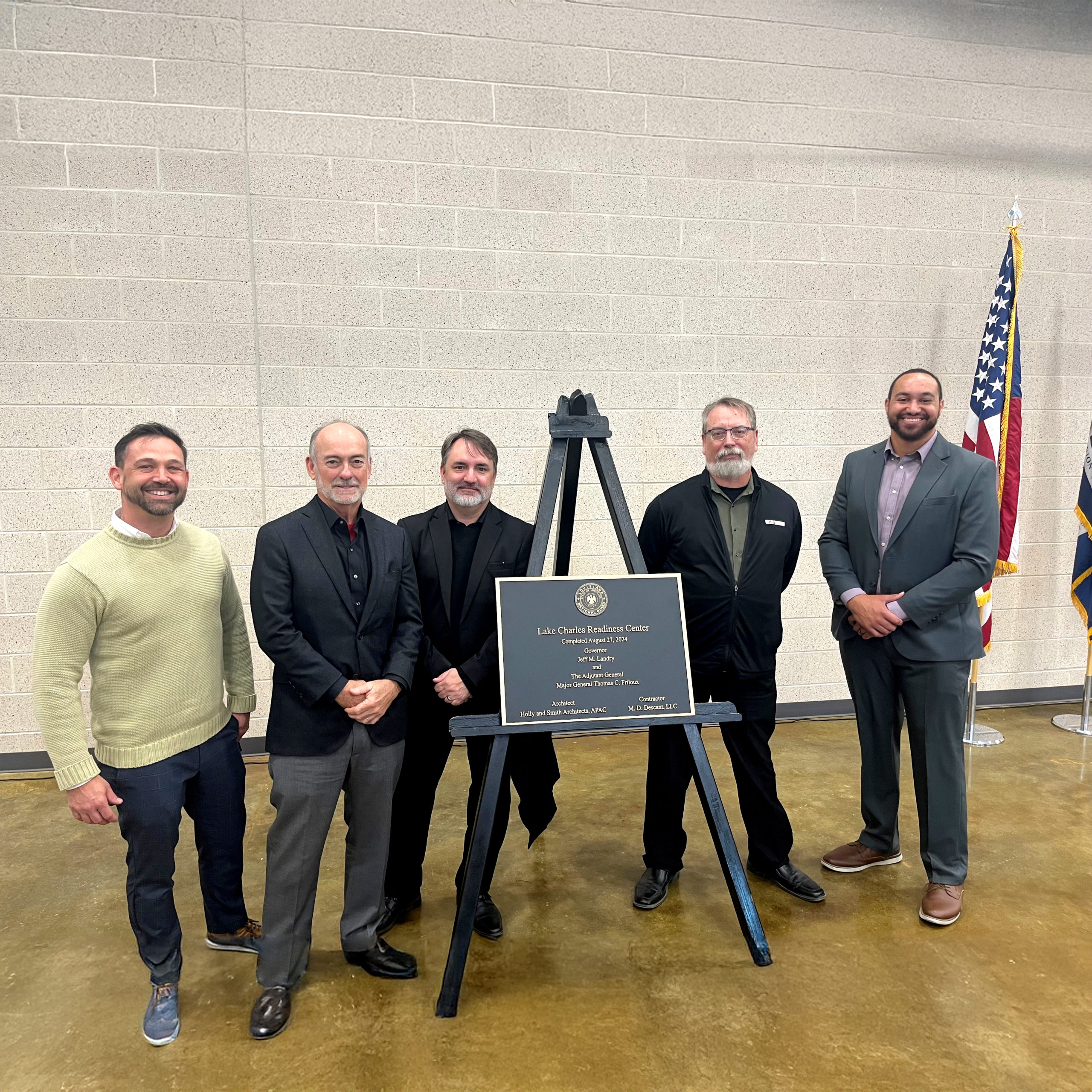 Ribbon-Cutting Ceremony Held for New Louisiana National Guard Readiness Center in Lake Charles